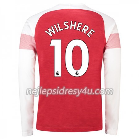 Fotbalový Dres Arsenal Wilshere 10 Domácí 2018/19 Dlouhý Rukáv